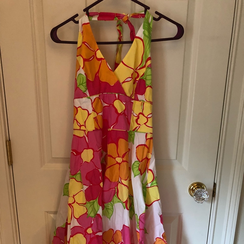 Women’s Lily Pulitzer classic halter dress
